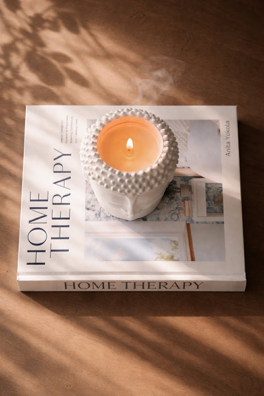 Buddha Head Candle