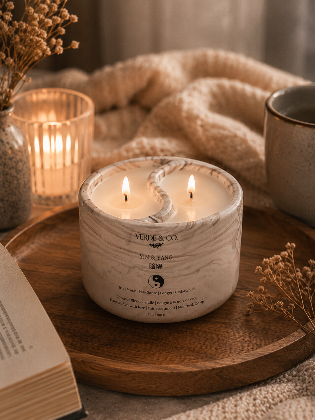 Yin Yang Candle