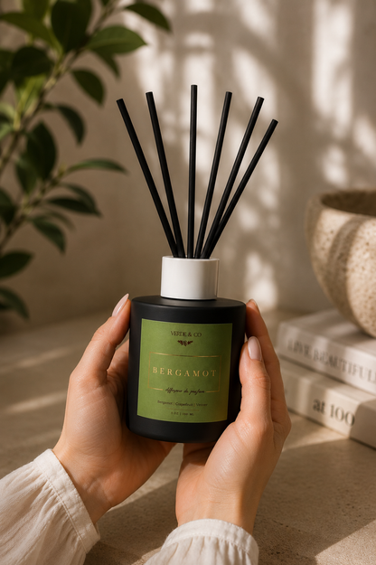 Bergamot - Luxury Reed Diffuser – Bergamot, Jasmine & Violet Musk