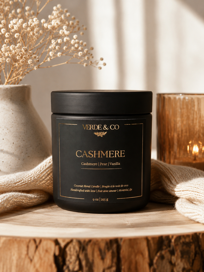 Cashmere Candle | Pear, Cashmere & Sandalwood | Coconut Soy Wax