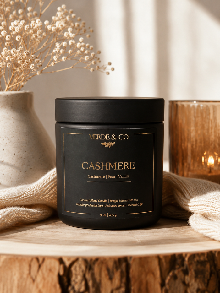 Cashmere Candle | Pear, Sandalwood & Coconut Soy Wax Candle