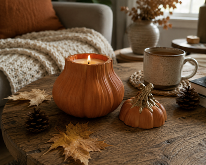 Pumpkin | Citrouille | Apple, Pumpkin & Vanilla | Coconut Soy Wax Candle