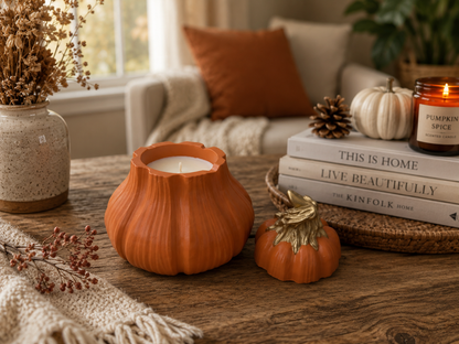 Pumpkin | Citrouille | Apple, Pumpkin & Vanilla | Coconut Soy Wax Candle
