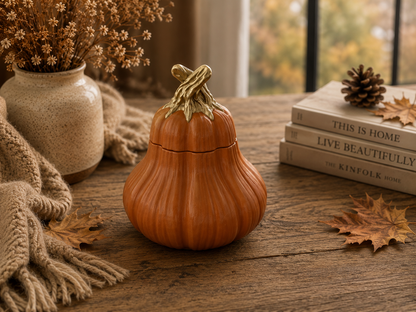 Pumpkin | Citrouille | Apple, Pumpkin & Vanilla | Coconut Soy Wax Candle