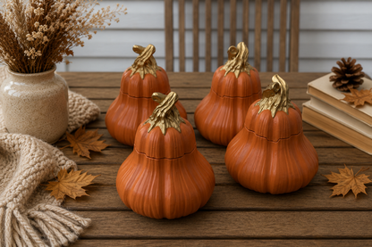 Pumpkin | Citrouille | Apple, Pumpkin & Vanilla | Coconut Soy Wax Candle