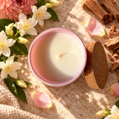 Love Notes | Dahlia, Jasmine & Sandalwood | Coconut Soy Wax