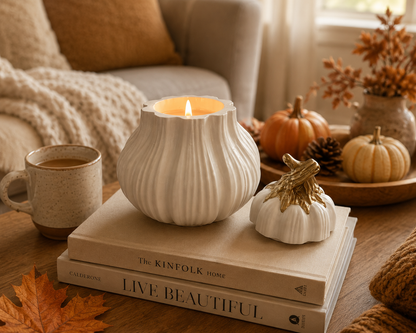 Pumpkin | Citrouille |  Apple, Pumpkin & Vanilla | Coconut Soy Wax Candle