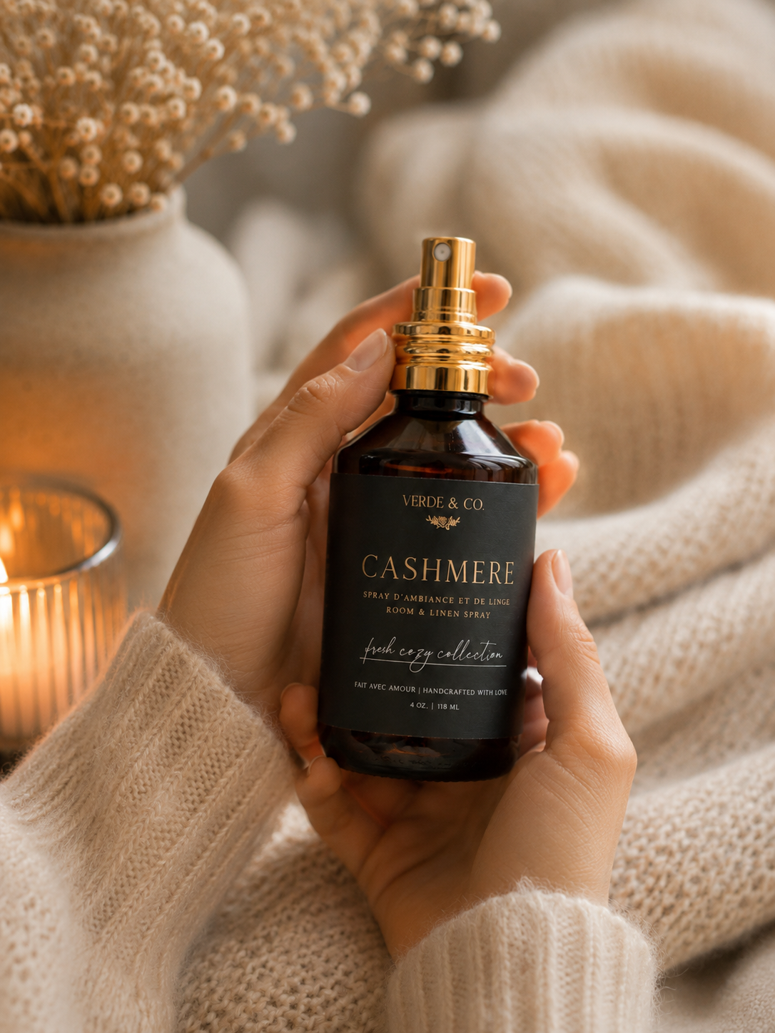 Cashmere | Room & Linen Spray | Luxury Home Fragrance