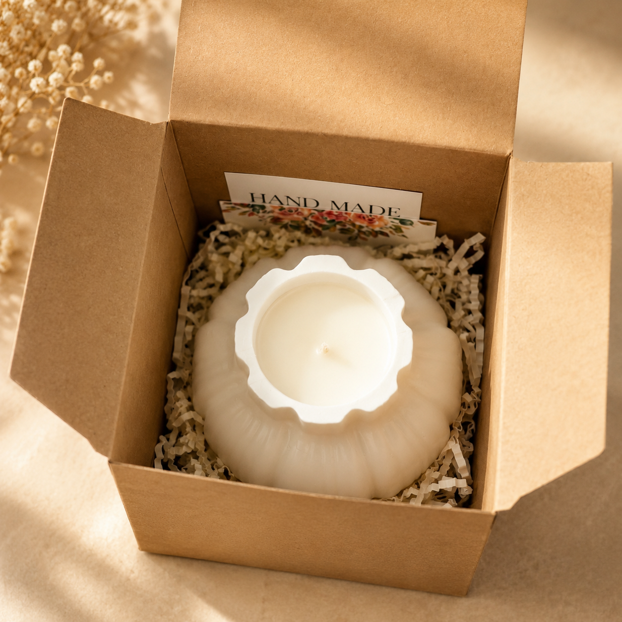 Pumpkin | Citrouille | Apple, Pumpkin & Vanilla | Coconut Soy Wax Candle