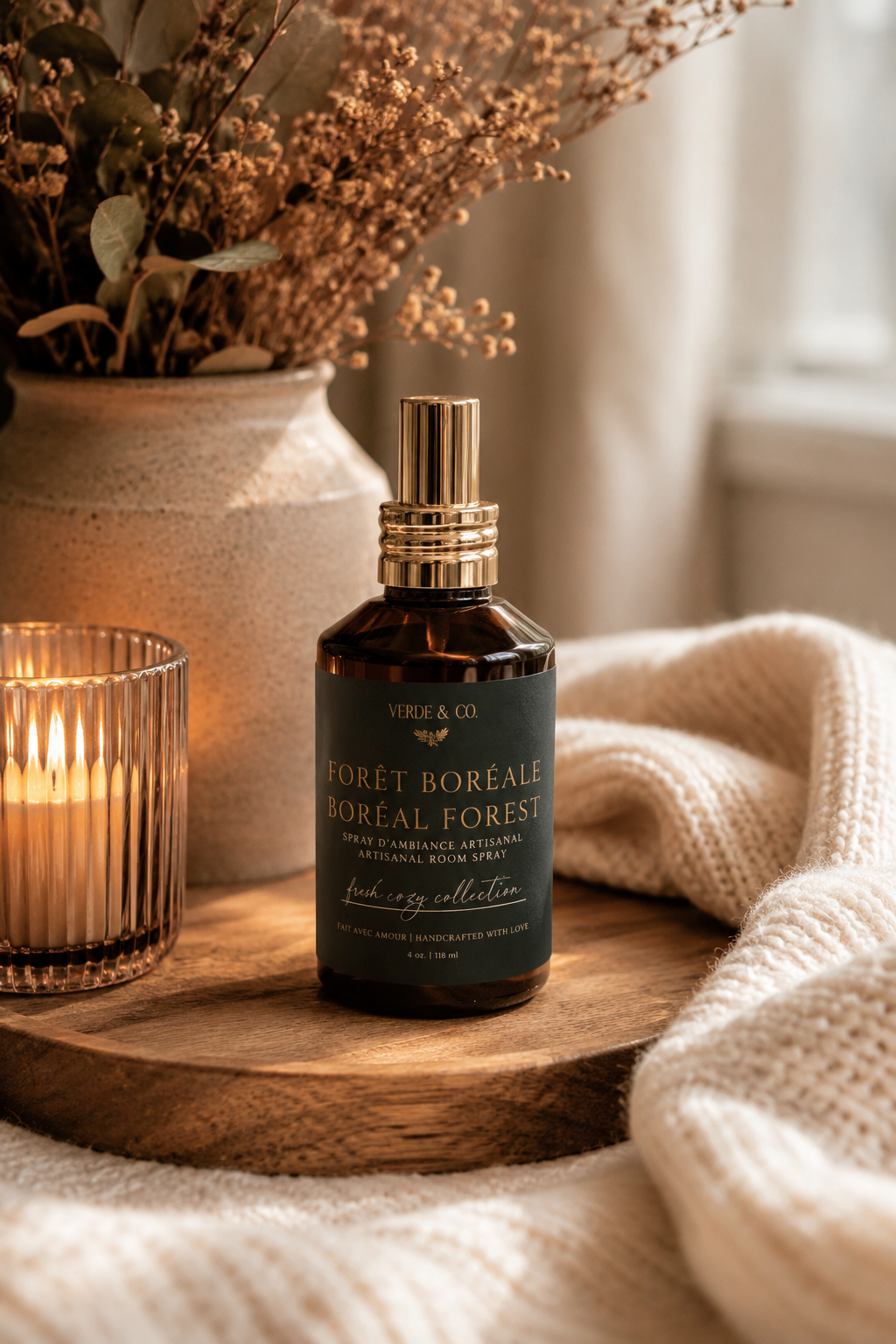 Boreal Forest | Room & Linen Spray | Luxury Home Fragrance